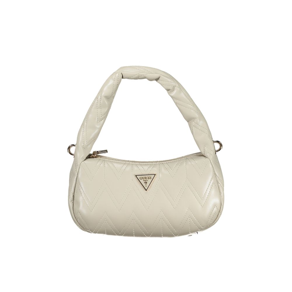 Gray Cotton Women Handbag-Guess Jeans-LabelTerrace.com