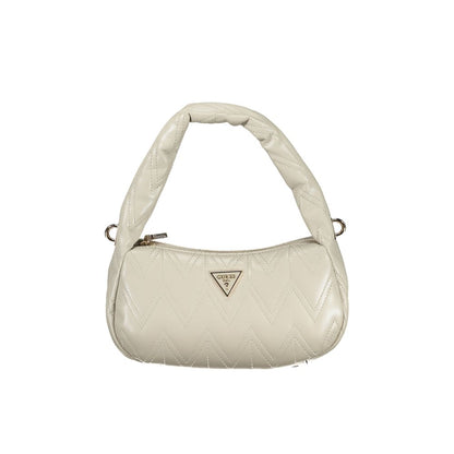 Gray Cotton Women Handbag-Guess Jeans-LabelTerrace.com