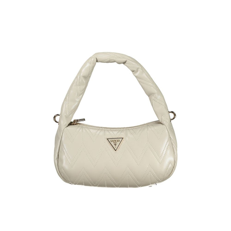 Gray Cotton Women Handbag-Guess Jeans-LabelTerrace.com