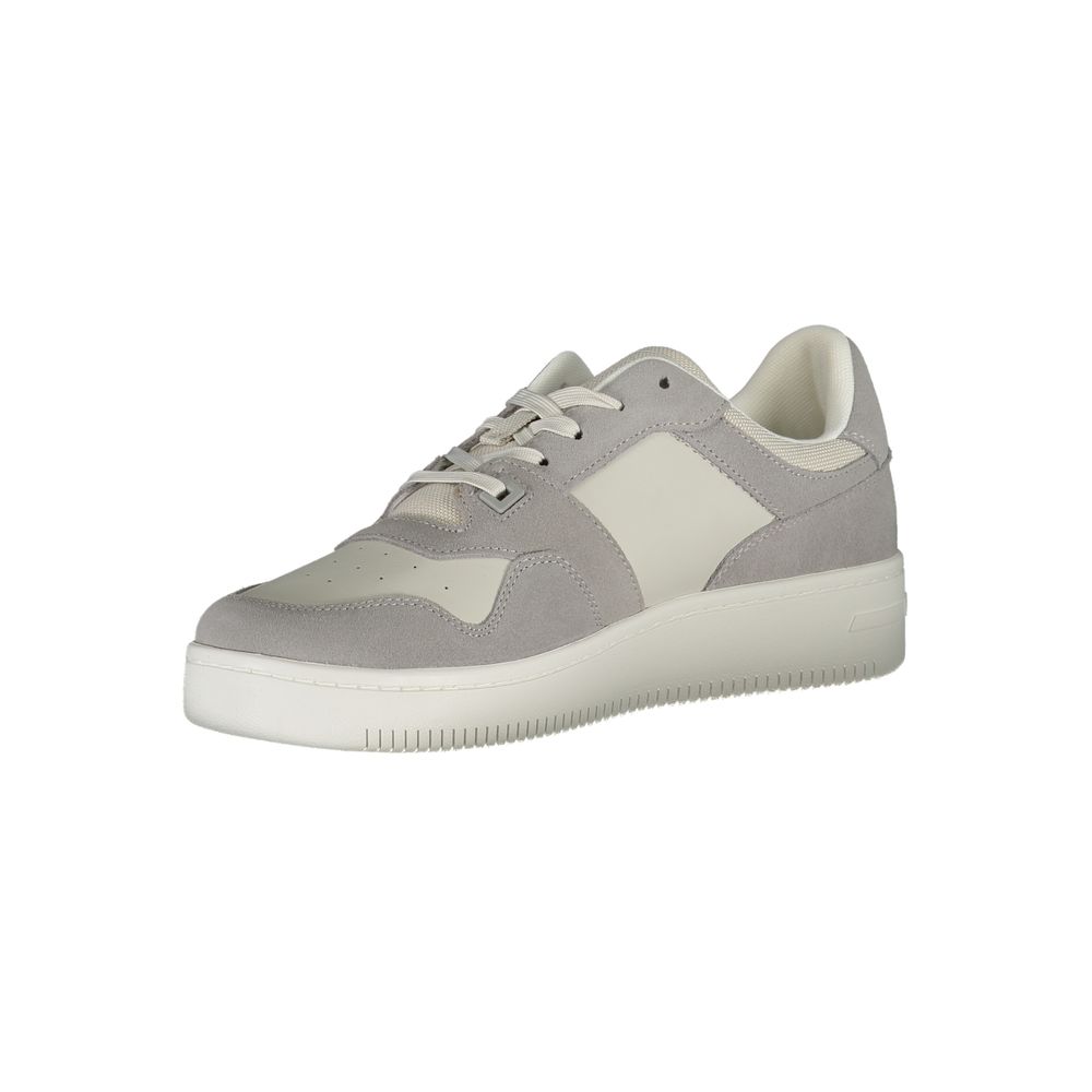Gray Polyester Sneaker-Tommy Hilfiger-LabelTerrace.com