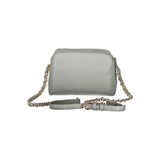 Gray Polyethylene Women Handbag-Mario Valentino-LabelTerrace.com