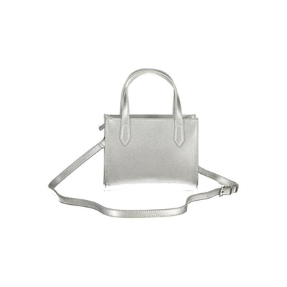 Gray Polyethylene Women Handbag-Mario Valentino-LabelTerrace.com