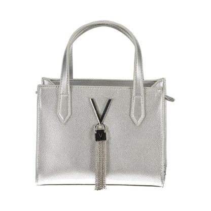 Gray Polyethylene Women Handbag-Mario Valentino-LabelTerrace.com