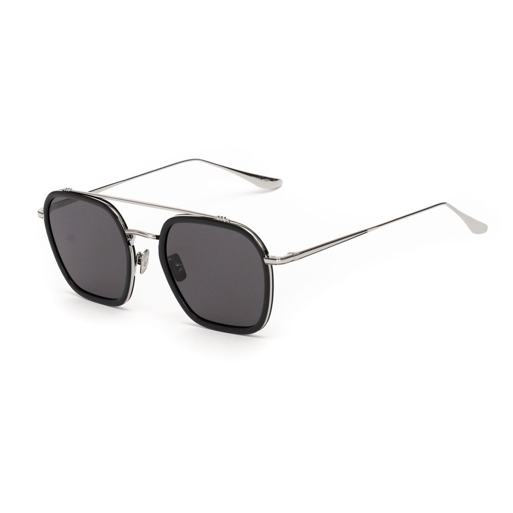 Gray Stainless Steel Sunglasses-Belstaff-LabelTerrace.com