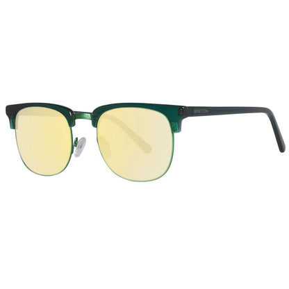 Green Acetate Sunglasses-Benetton-LabelTerrace.com