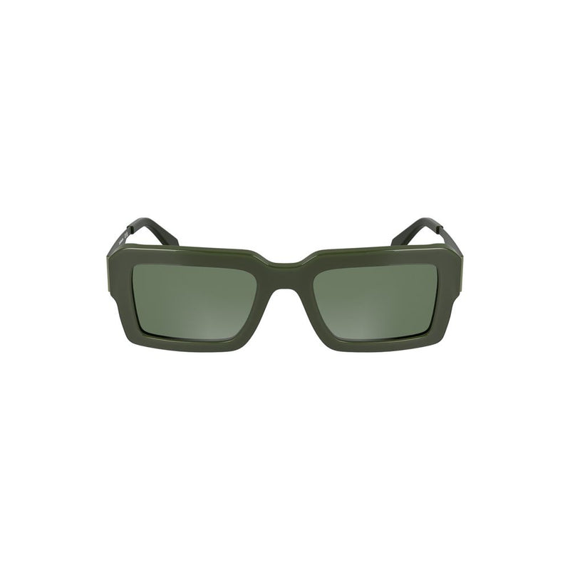 Green Acetate Women Sunglasses