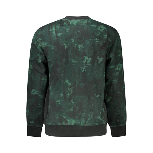 Green Cotton Men Sweater-Hugo Boss-LabelTerrace.com