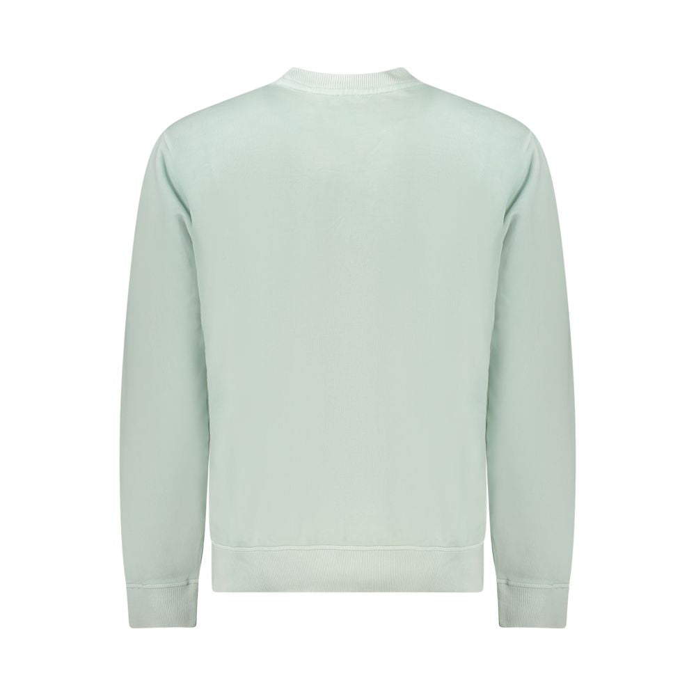Green Cotton Men Sweater-Hugo Boss-LabelTerrace.com