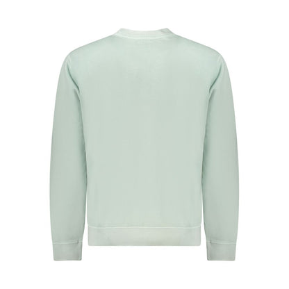 Green Cotton Men Sweater-Hugo Boss-LabelTerrace.com