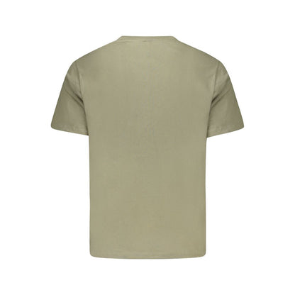Green Cotton Men T-Shirt-Pepe Jeans-LabelTerrace.com