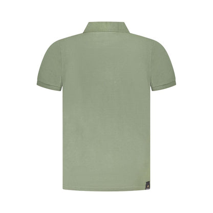 Green Cotton Polo Shirt