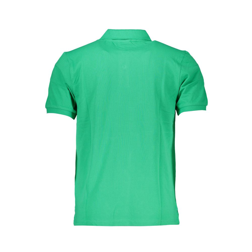 Green Cotton Polo Shirt-North Sails-LabelTerrace.com