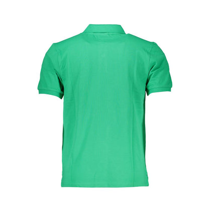 Green Cotton Polo Shirt-North Sails-LabelTerrace.com