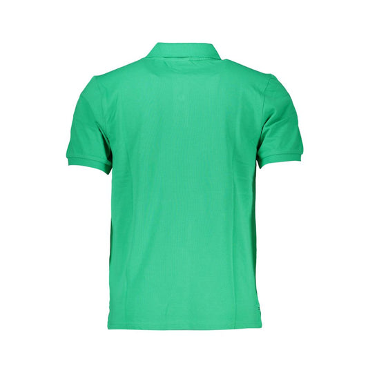 Green Cotton Polo Shirt-North Sails-LabelTerrace.com