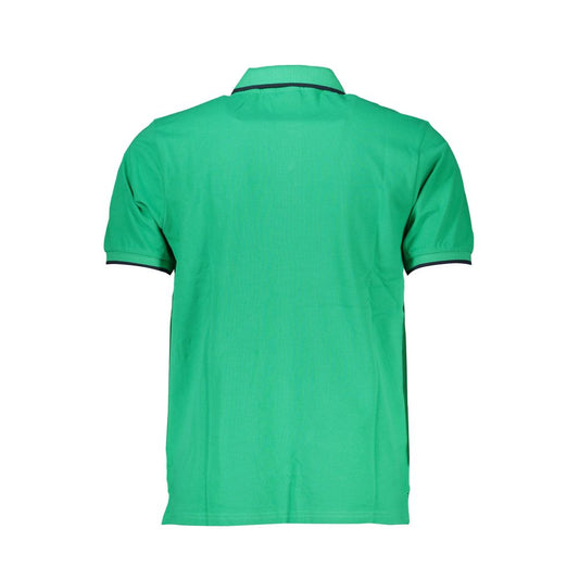 Green Cotton Polo Shirt-North Sails-LabelTerrace.com