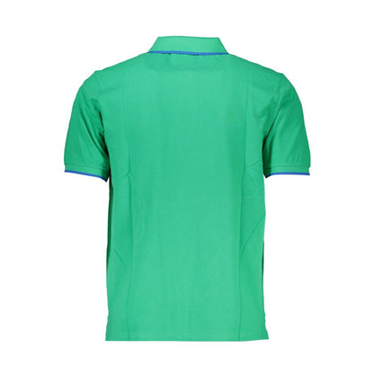 Green Cotton Polo Shirt-North Sails-LabelTerrace.com