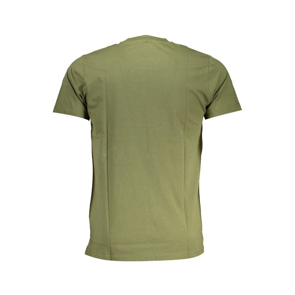 Green Cotton T-Shirt-Cavalli Class-LabelTerrace.com