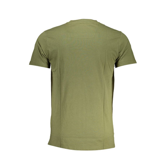Green Cotton T-Shirt-Cavalli Class-LabelTerrace.com