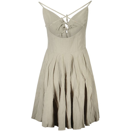 Green Modal Women Dress-Guess Jeans-LabelTerrace.com