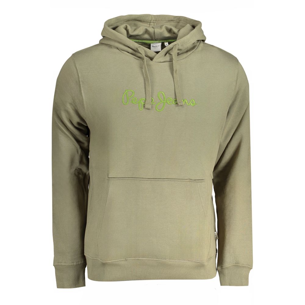 Green Organic Cotton Men Sweater-Pepe Jeans-LabelTerrace.com