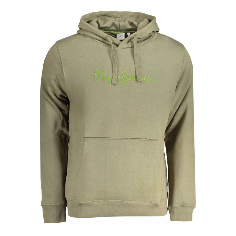 Green Organic Cotton Men Sweater-Pepe Jeans-LabelTerrace.com