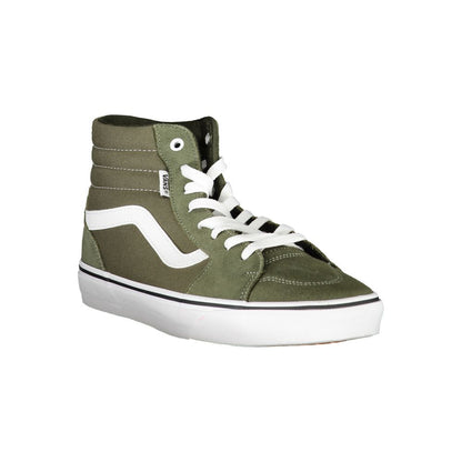Green Polyester Sneaker-Vans-LabelTerrace.com