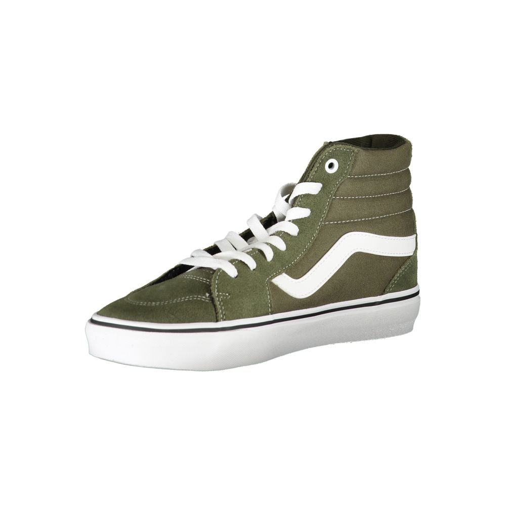 Green Polyester Sneaker-Vans-LabelTerrace.com