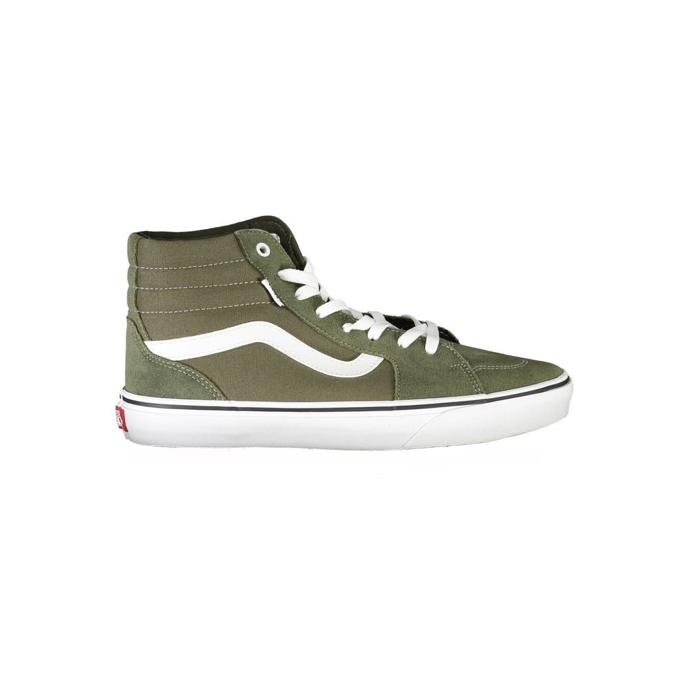 Green Polyester Sneaker-Vans-LabelTerrace.com