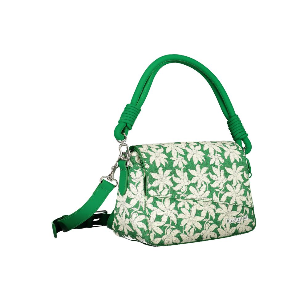 Green Polyethylene Handbag-Desigual-LabelTerrace.com