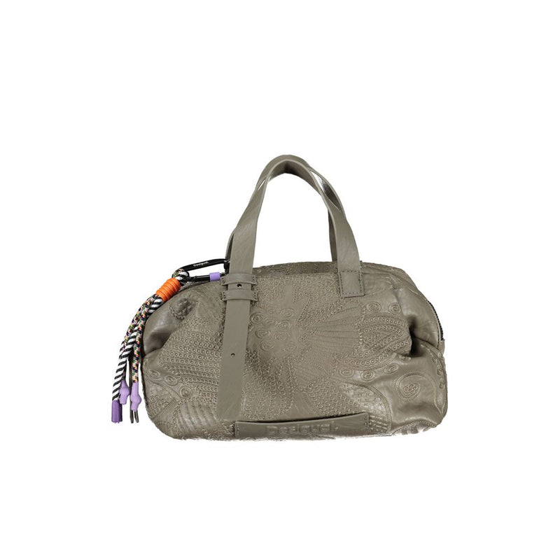 Green Polyethylene Handbag-Desigual-LabelTerrace.com