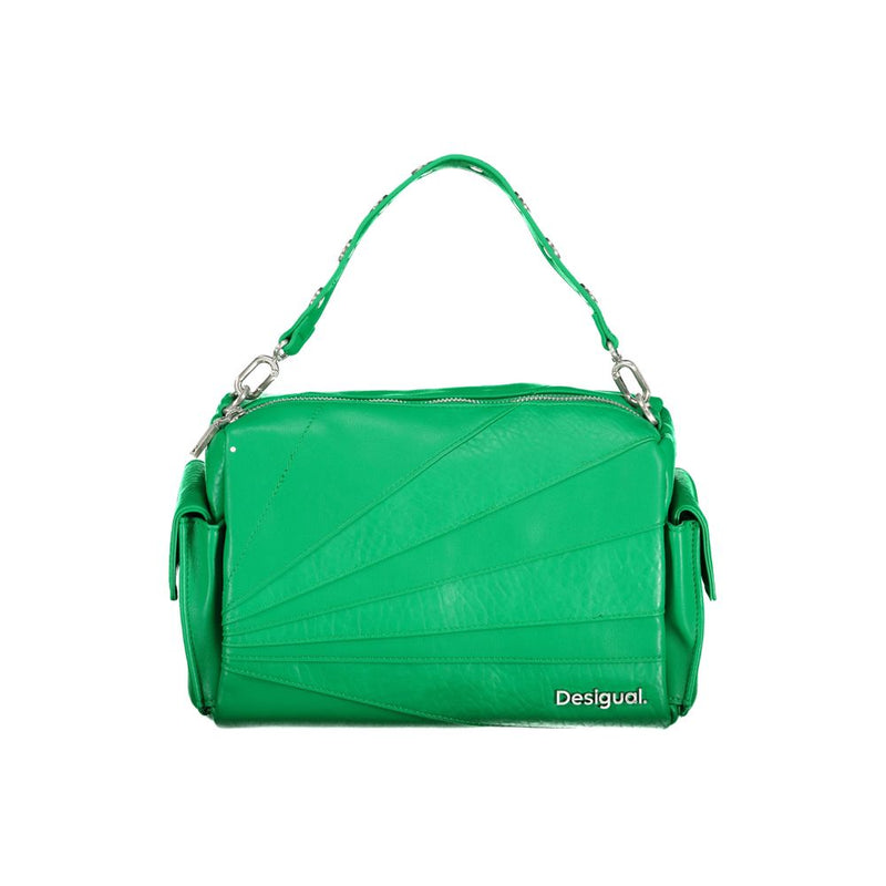 Green Polyethylene Handbag-Desigual-LabelTerrace.com