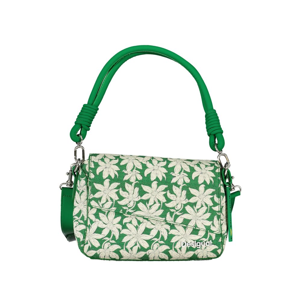 Green Polyethylene Handbag-Desigual-LabelTerrace.com