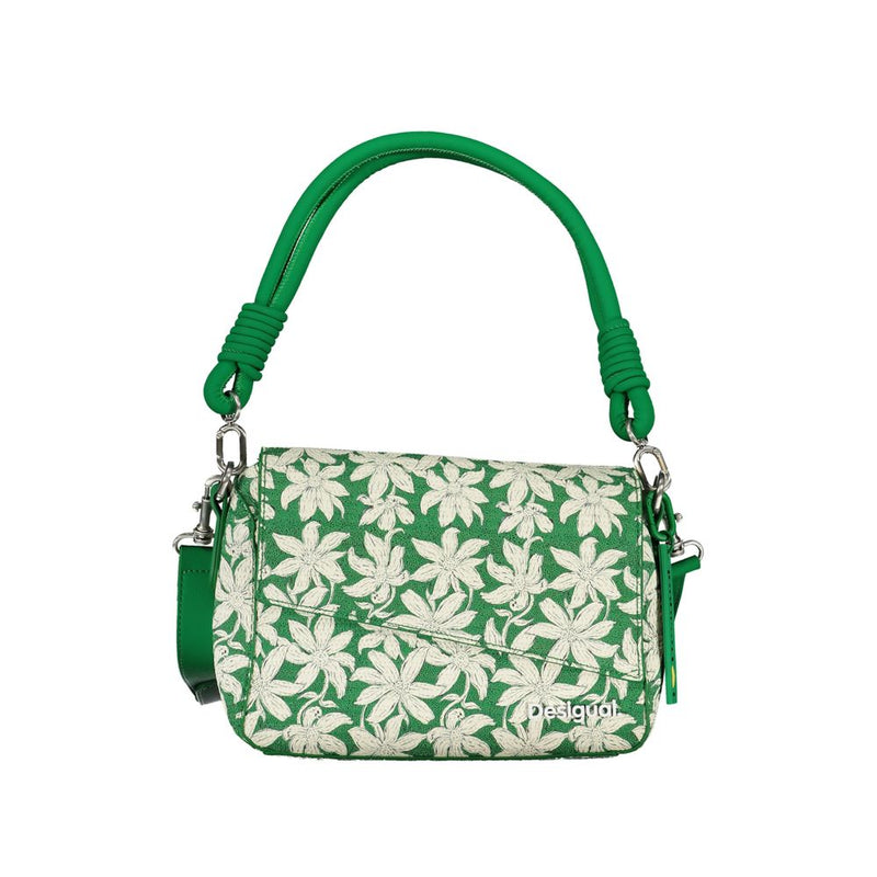 Green Polyethylene Handbag-Desigual-LabelTerrace.com