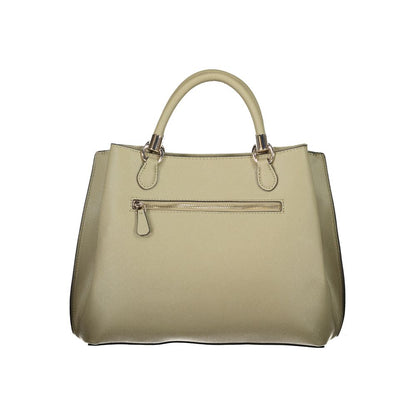Green Polyethylene Handbag-Guess Jeans-LabelTerrace.com