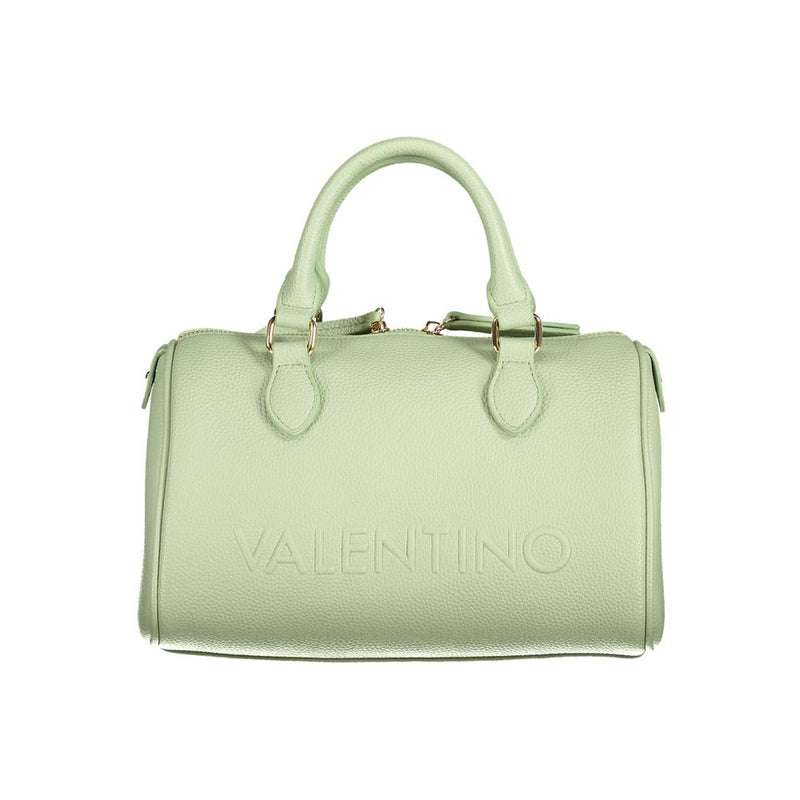 Green Polyethylene Women Handbag
