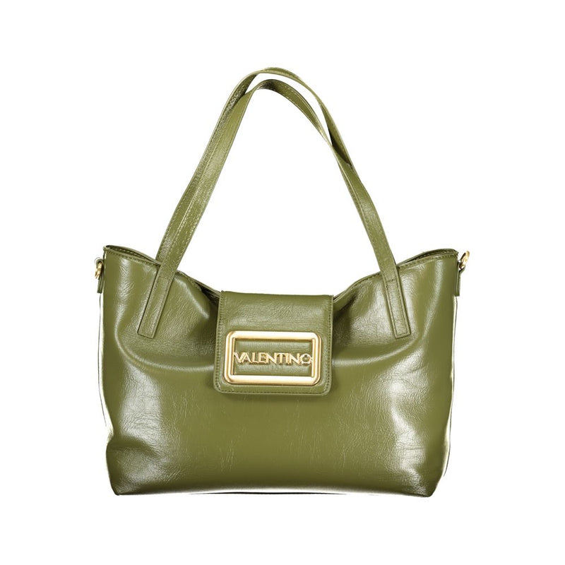 Green Polyethylene Women Handbag-Mario Valentino-LabelTerrace.com