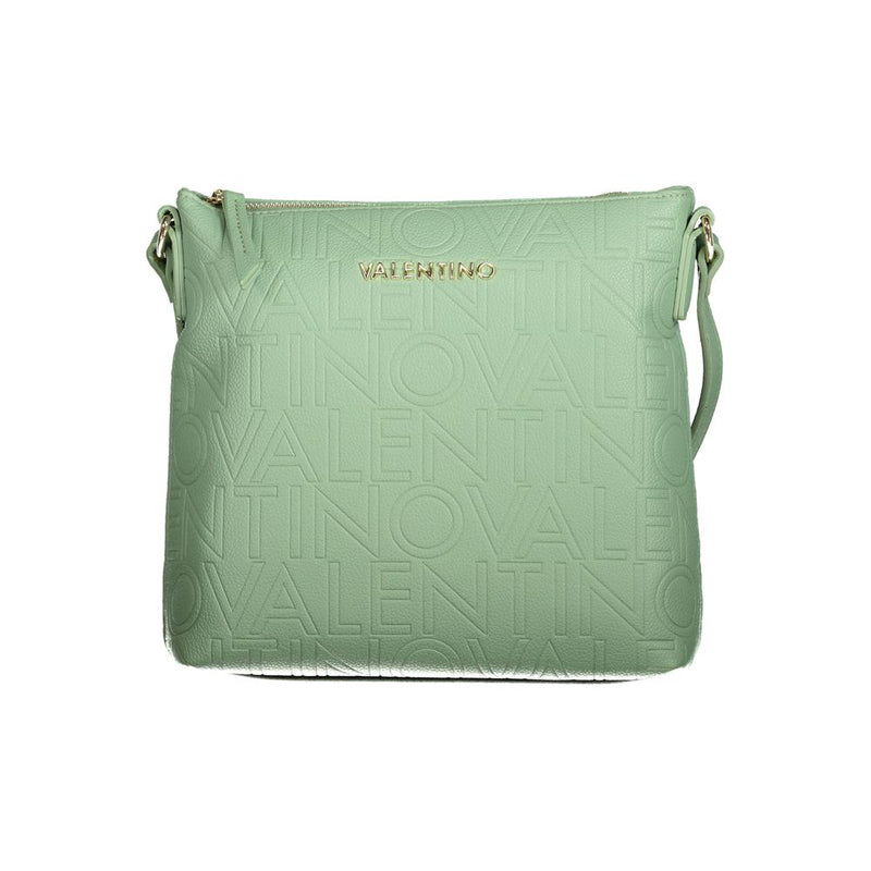 Green Polyethylene Women Handbag