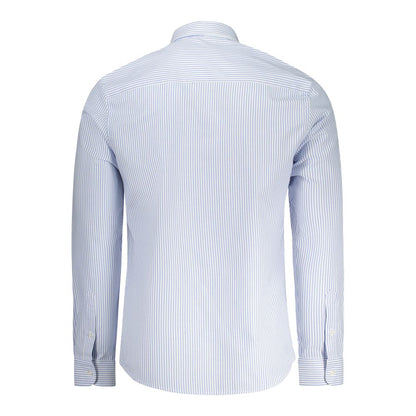 Light Blue Cotton Men Shirt