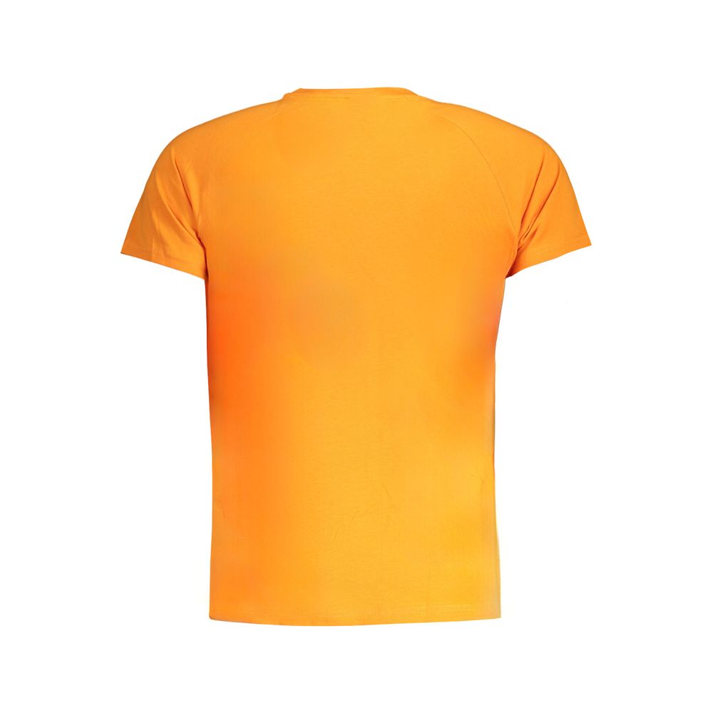 Orange Cotton T-Shirt-K-WAY-LabelTerrace.com