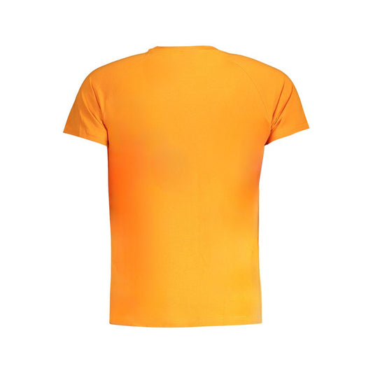 Orange Cotton T-Shirt-K-WAY-LabelTerrace.com