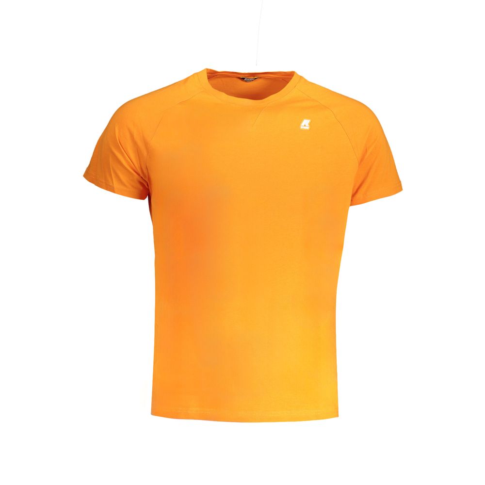Orange Cotton T-Shirt-K-WAY-LabelTerrace.com