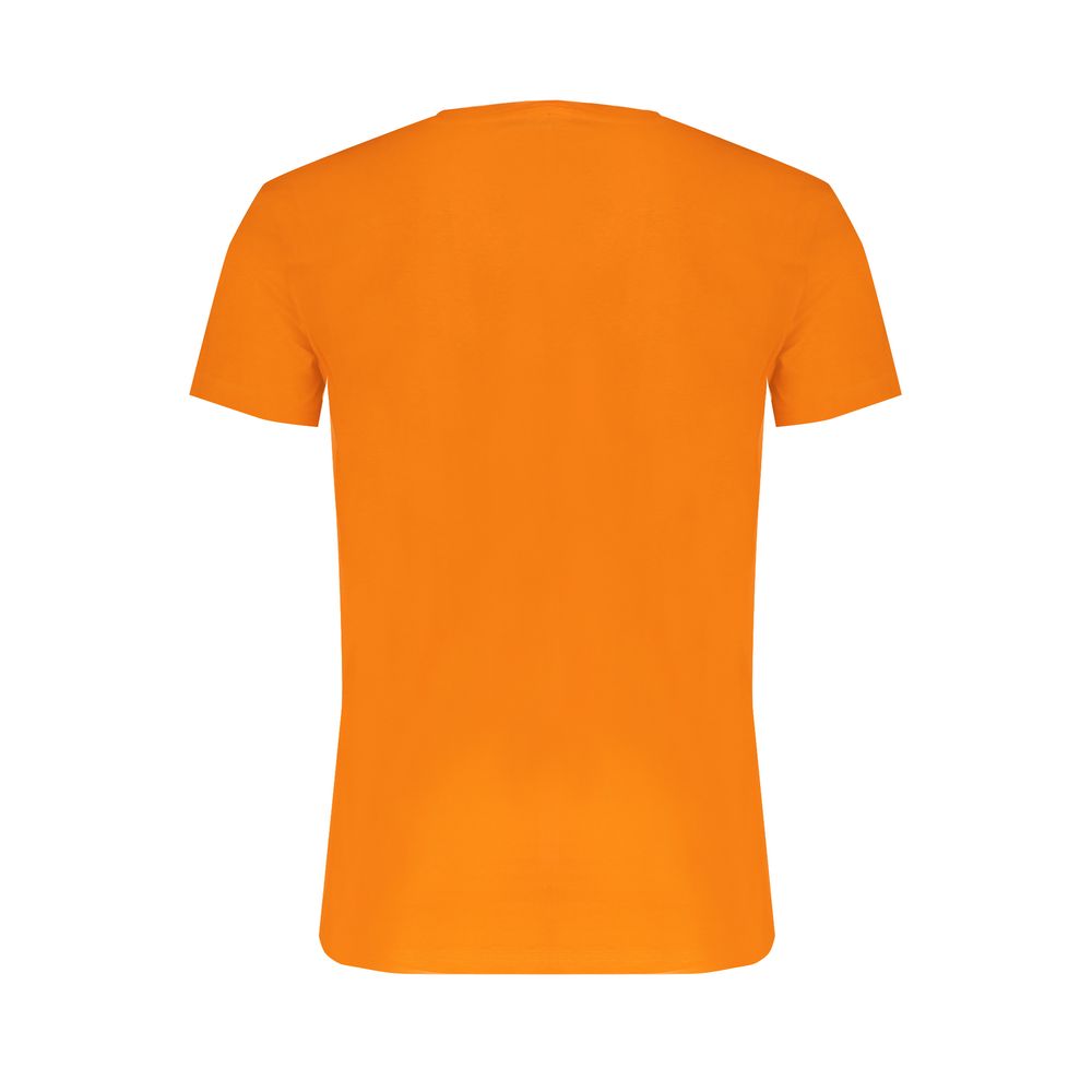 Orange Cotton T-Shirt-Trussardi-LabelTerrace.com