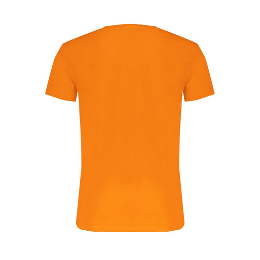 Orange Cotton T-Shirt-Trussardi-LabelTerrace.com