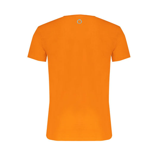 Orange Cotton T-Shirt-Trussardi-LabelTerrace.com