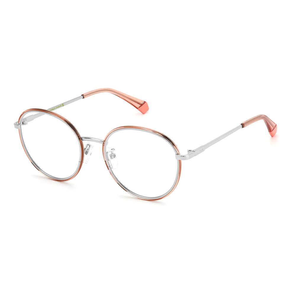 Orange Metal Glasses (Frames)-Polaroid-LabelTerrace.com