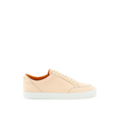Pink Leather Sneaker-Burberry-LabelTerrace.com