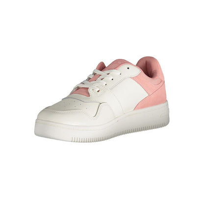 Pink Polyester Sneaker-Tommy Hilfiger-LabelTerrace.com