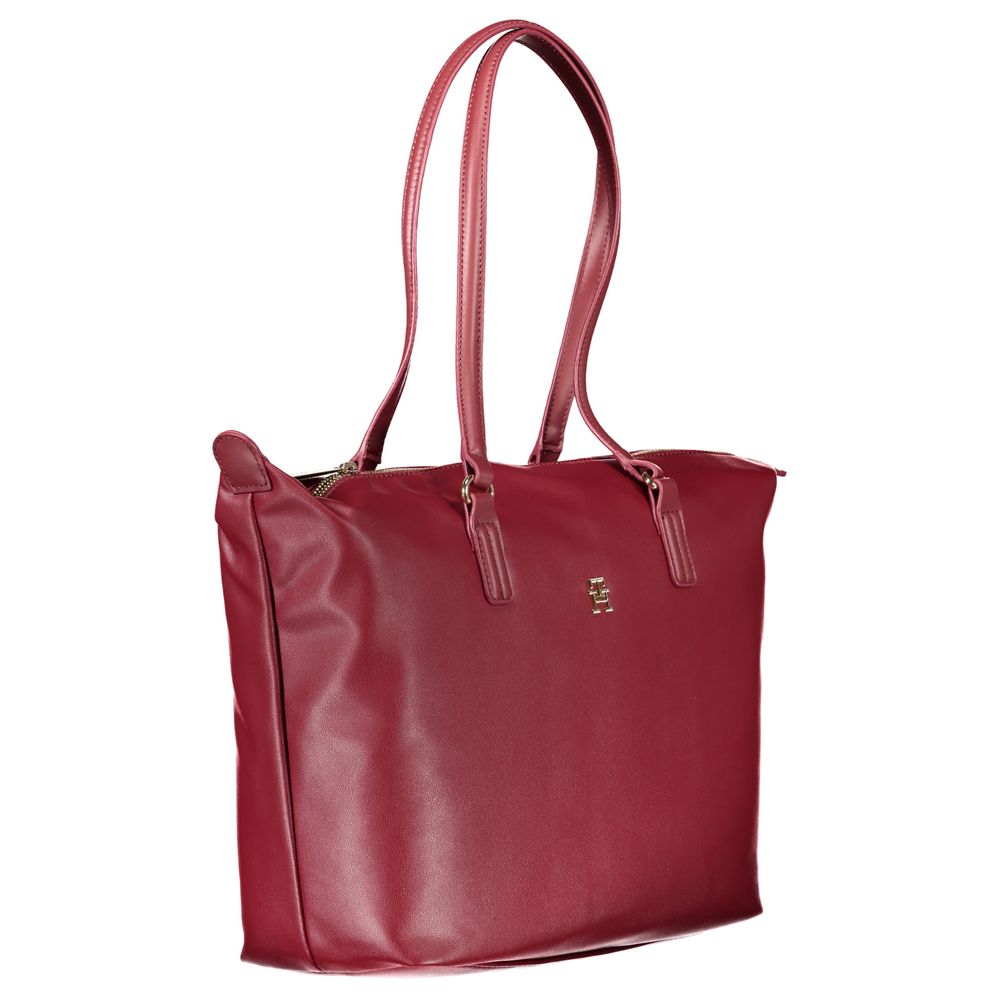 Pink Polyester Women Handbag-Tommy Hilfiger-LabelTerrace.com