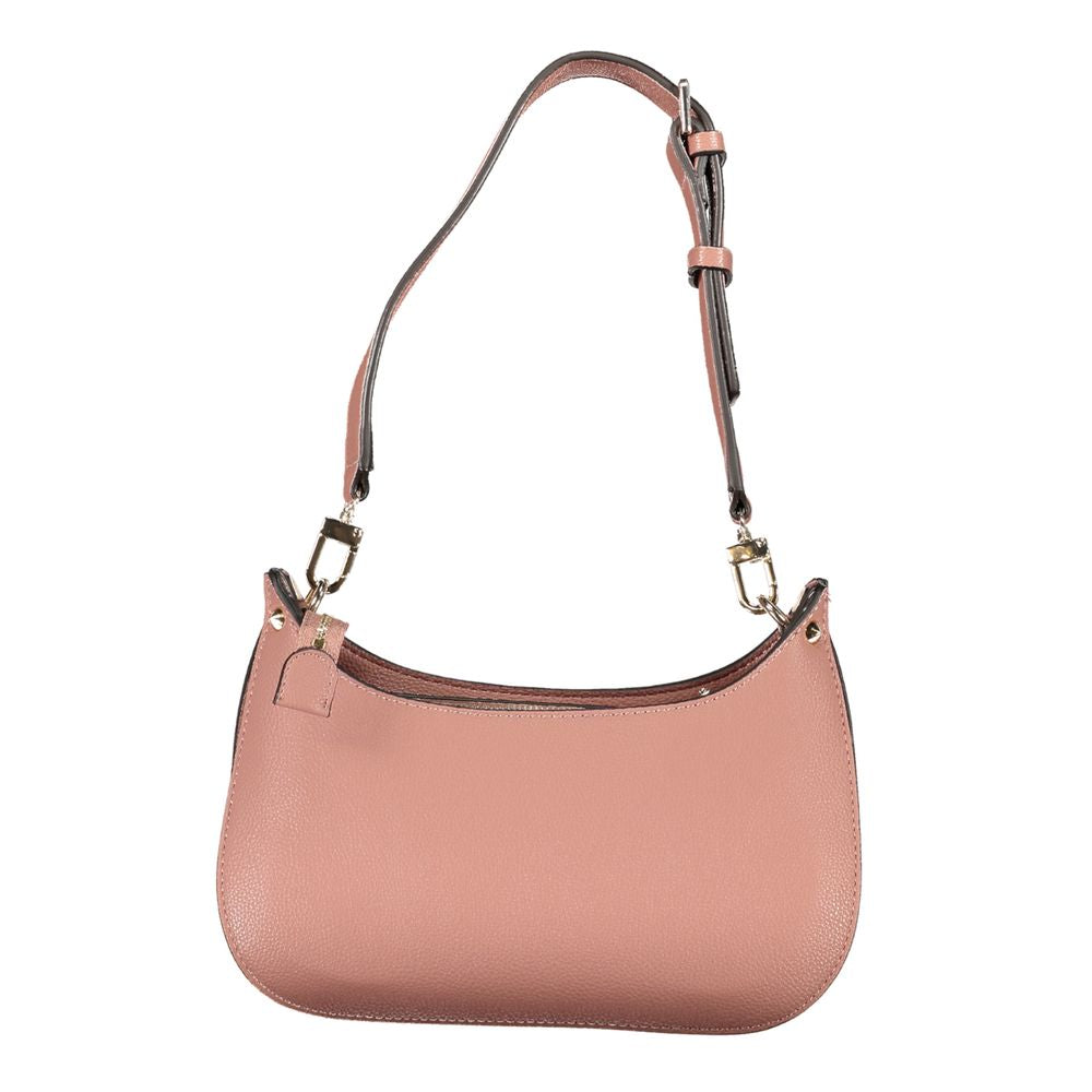 Pink Polyethylene Handbag-Guess Jeans-LabelTerrace.com