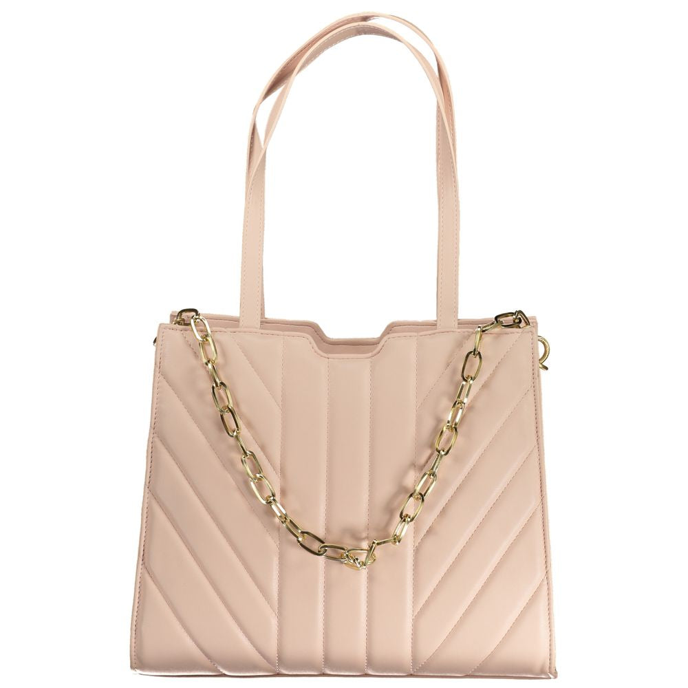 Pink Polyethylene Handbag-Mario Valentino-LabelTerrace.com
